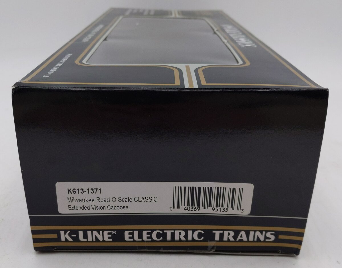 K-Line K613-1371 O Gauge Milwaukee Railroad Extended Vision Caboose #992300 EX/Box