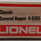 Lionel 6-9265 O Gauge Chessie Covered Hopper #9265 EX/Box