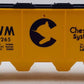 Lionel 6-9265 O Gauge Chessie Covered Hopper #9265 EX/Box