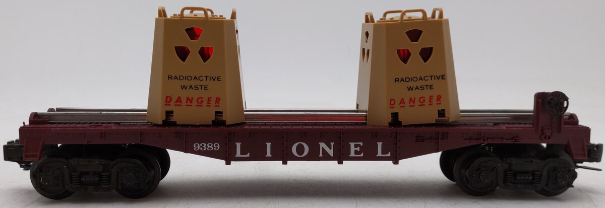 Lionel 6-9389 O Gauge Lionel Radioactive Waste Car EX/Box