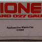 Lionel 6-9389 O Gauge Lionel Radioactive Waste Car EX/Box
