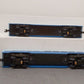 MTH 20-6118 O Santa Fe 60' Sleeper/Diner Aluminum Passenger Car Set (Set of 2) EX/Box