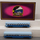 MTH 20-6118 O Santa Fe 60' Sleeper/Diner Aluminum Passenger Car Set (Set of 2) EX/Box