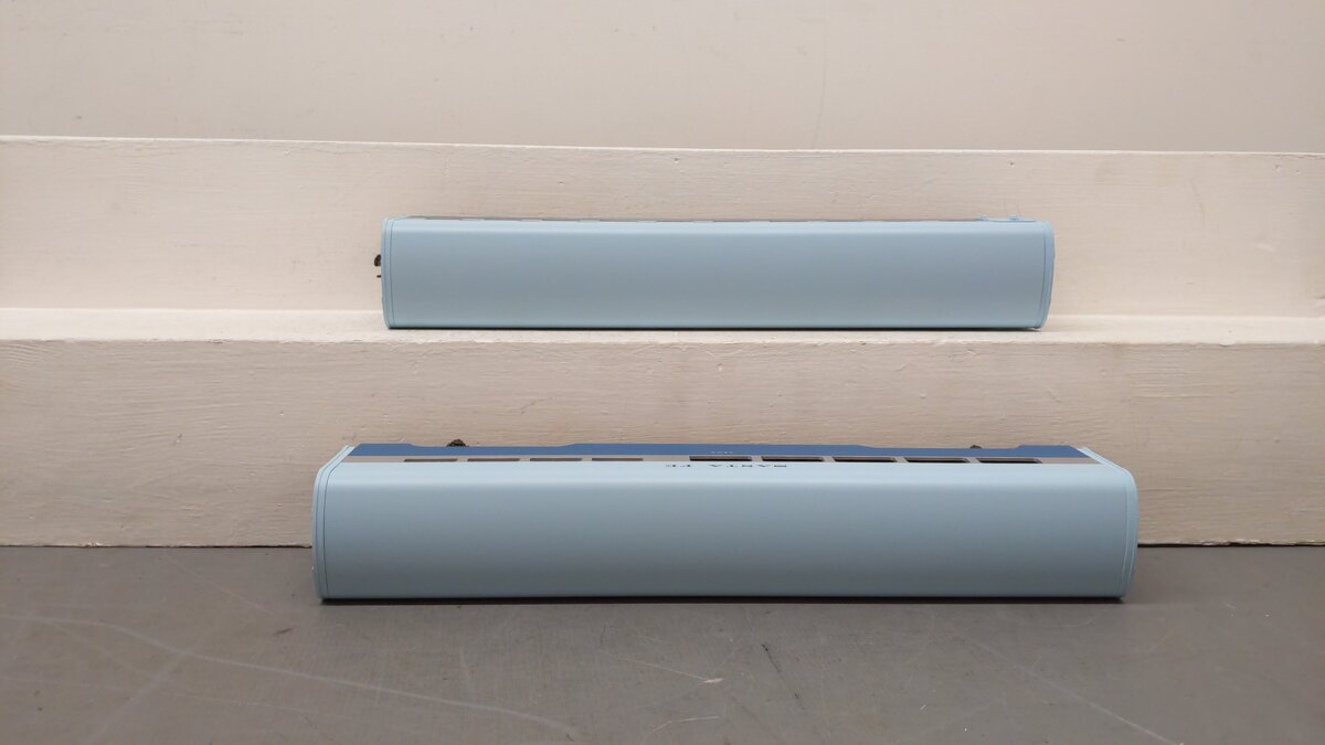 MTH 20-6118 O Santa Fe 60' Sleeper/Diner Aluminum Passenger Car Set (Set of 2) EX/Box