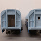 MTH 20-6118 O Santa Fe 60' Sleeper/Diner Aluminum Passenger Car Set (Set of 2) EX/Box