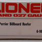 Lionel 6-9814 O Gauge Perrier Billboard Reefer Car #9814 EX/Box