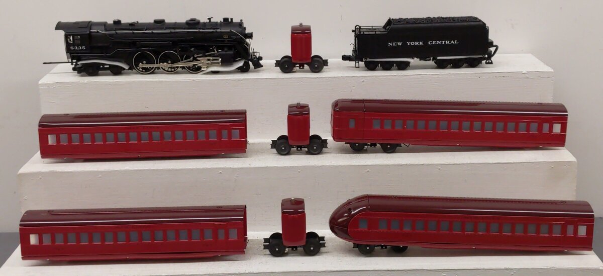MTH 20-1003-1 O NYC No. 709W Streamlined 4-6-4 J-1e Steam Train Set w/PS2 EX/Box