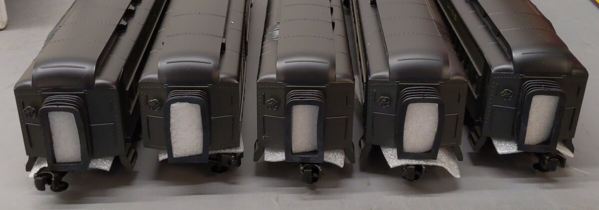 MTH 20-4048 O Atlantic Coast Line 70' Madison Passenger Car Set (Set of 5) NIB