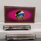 MTH 20-66146 O New York Central 70' Streamlined Sleeper/Diner Set (Set of 2) EX/Box