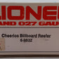 Lionel 6-9832 O Gauge Cheerios Billboard Reefer Car EX/Box