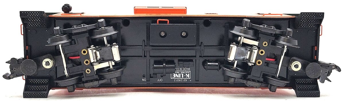 K-Line K613-1171 BNSF Extended Vision Caboose (3-Rail) LN/Box
