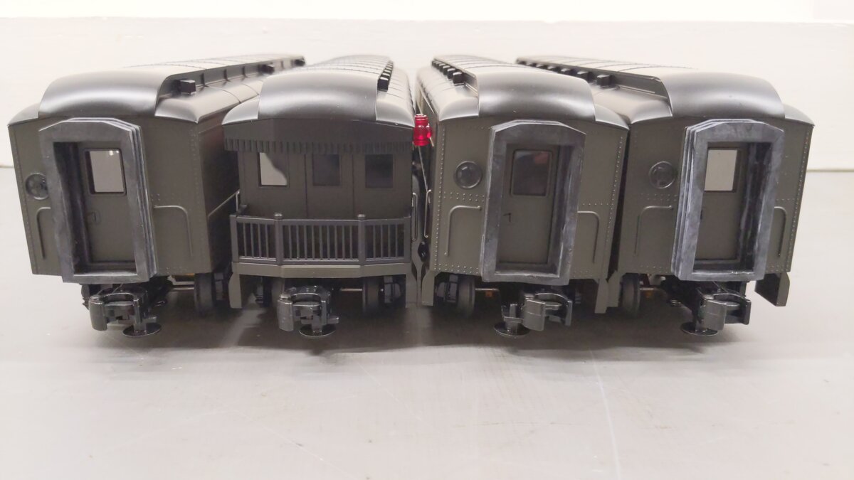 MTH 30-6264 O New York Central O-27 Madison Passenger Car Set (Set of 4) EX/Box