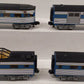 MTH 30-6112 O EMD Demonstrator O-27 Streamlined Passenger Set (Set of 4) EX/Box