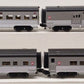 MTH 30-6715 O PRR 60' Streamlined ABS Smooth Sided Passenger Set (Set of 4) LN/Box