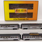 MTH 30-6715 O PRR 60' Streamlined ABS Smooth Sided Passenger Set (Set of 4) LN/Box