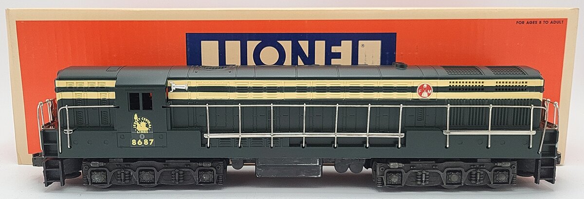 Lionel 6-8687 O Gauge Jersey Central FM Trainmaster Diesel Locomotive #8687 LN/Box