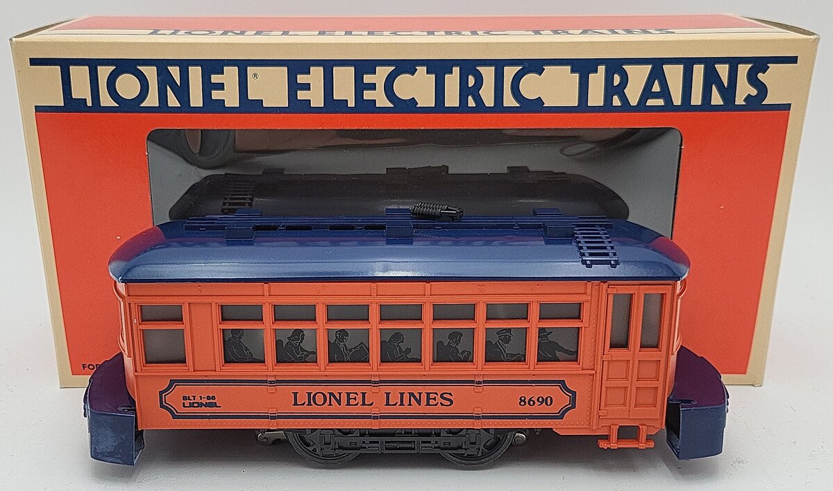 Lionel 6-8690 O Gauge Lionel Lines Trolley Car #8690 LN/Box