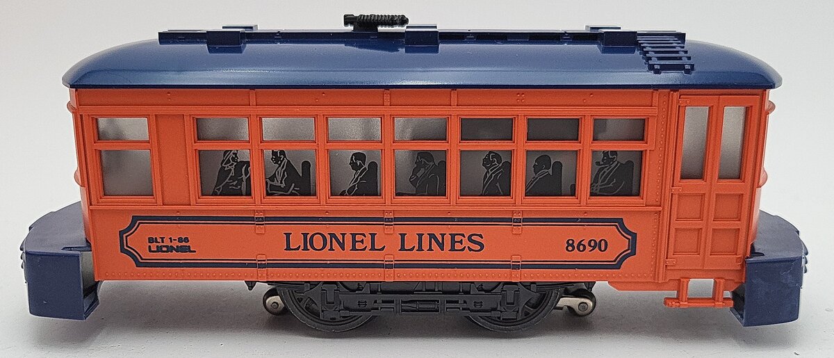 Lionel 6-8690 O Gauge Lionel Lines Trolley Car #8690 LN/Box