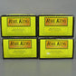 MTH 30-6230 O Denver & Rio Grande O-27 Madison Passenger Set (Set of 4) LN/Box