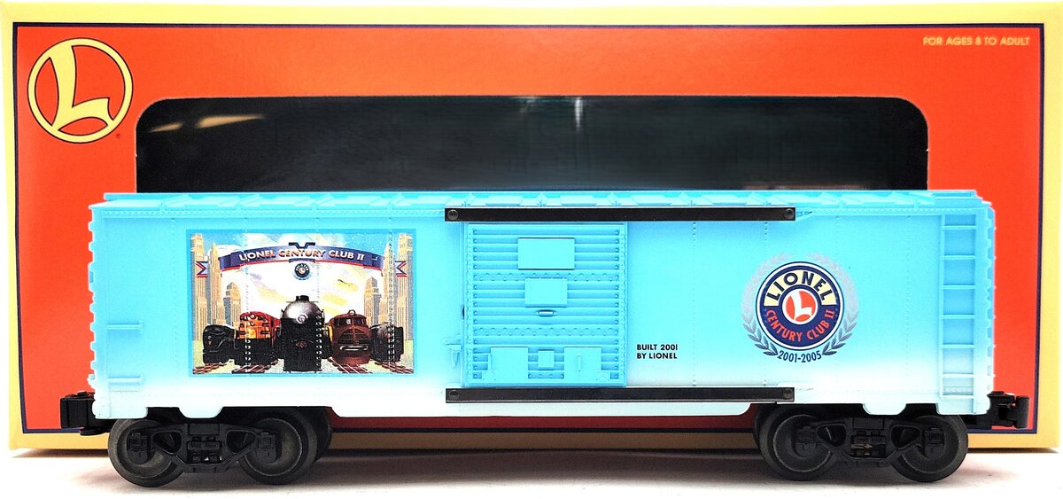 Lionel 6-39217 O Gauge Century Club II 2001-2005 Boxcar LN/Box