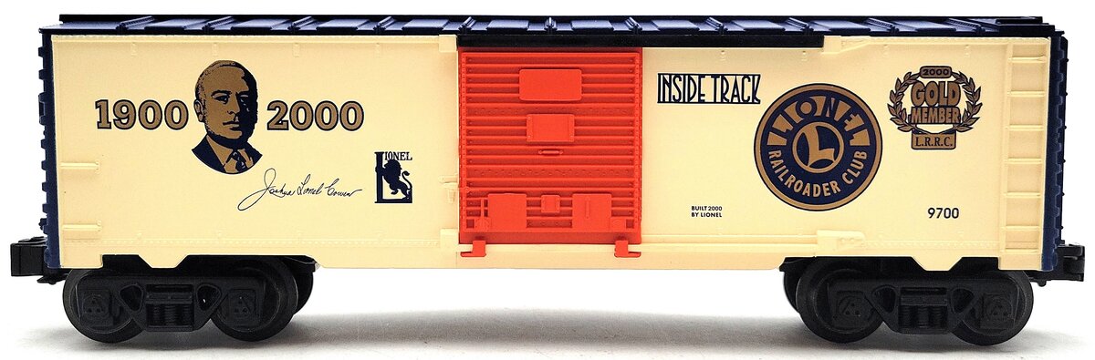 Lionel 6-19991 O Gauge LRRC Gold Member Box Car LN/Box