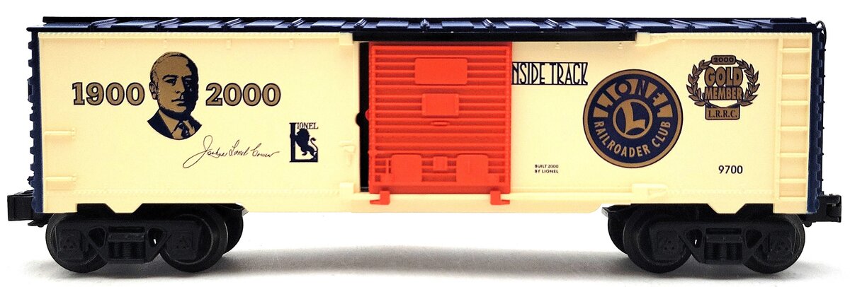 Lionel 6-19991 O Gauge LRRC Gold Member Box Car LN/Box