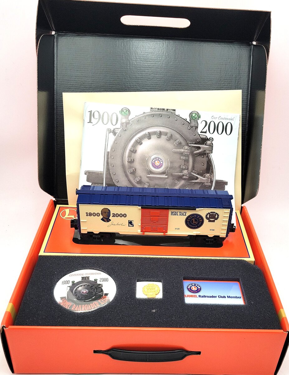 Lionel 6-19991 O Gauge LRRC Gold Member Box Car LN/Box