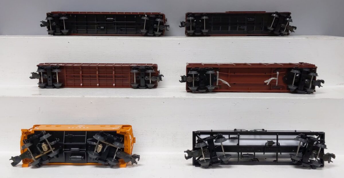 MTH 30-7007 O Pennsylvania RailKing Freight Car Set (Set of 6) LN/Box