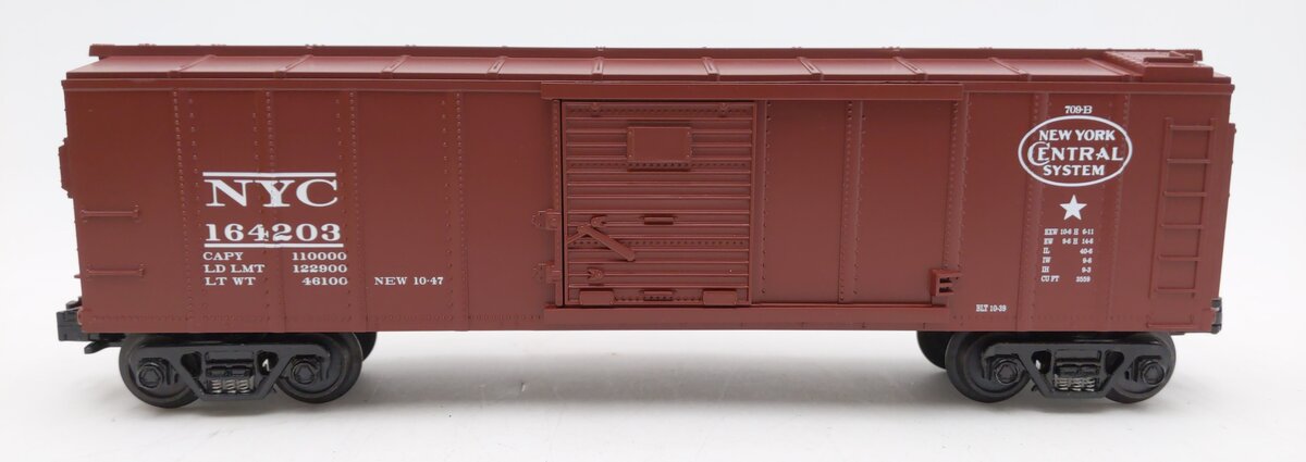 MTH 30-7440 O Gauge New York Central Boxcar #164203 LN/Box