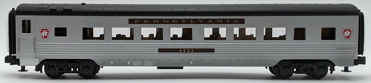 MTH 30-6716 O Pennsylvania 60' Streamlined Coach Car EX/Box