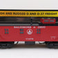 MTH 30-7723 O Gauge Baltimore & Ohio Woodsided Caboose #C1676 EX/Box