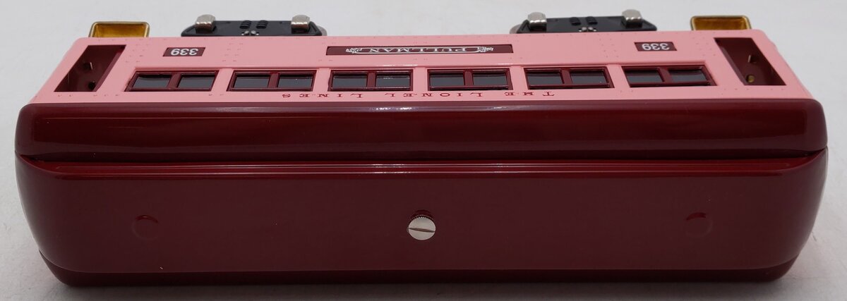 MTH 11-40025 Standard Gauge Lionel Lines Pullmen Pink Coach Passenger Car #339 NIB