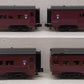 MTH 30-6730 O Canadian Pacific RailKing 60' Streamlined Passenger Set (Set of 4) LN/Box
