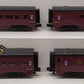 MTH 30-6730 O Canadian Pacific RailKing 60' Streamlined Passenger Set (Set of 4) LN/Box