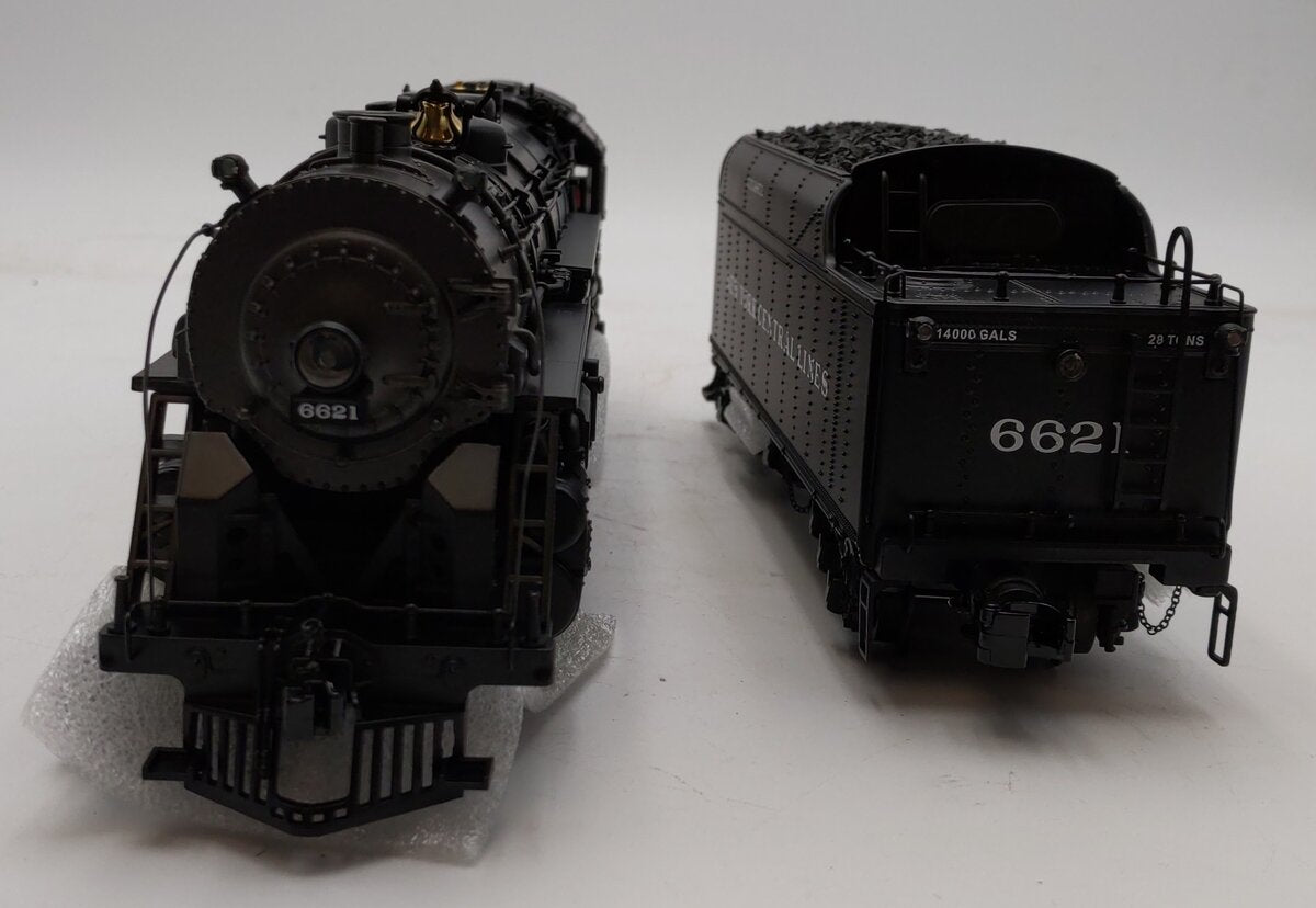 MTH O 20-3582-1 4-6-4 J-1e Hudson Steam Engine #6621 NIB