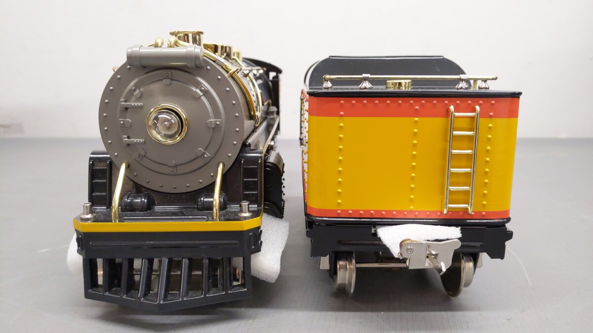 MTH 10-1236-1 Std. Gauge Tinplate Chessie System Steam Passenger Set w/PS2 #384 EX/Box