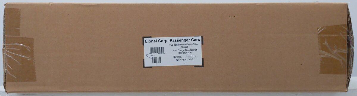 MTH 11-40022 Std. Gauge Blue Comet Baggage Car MT/Box