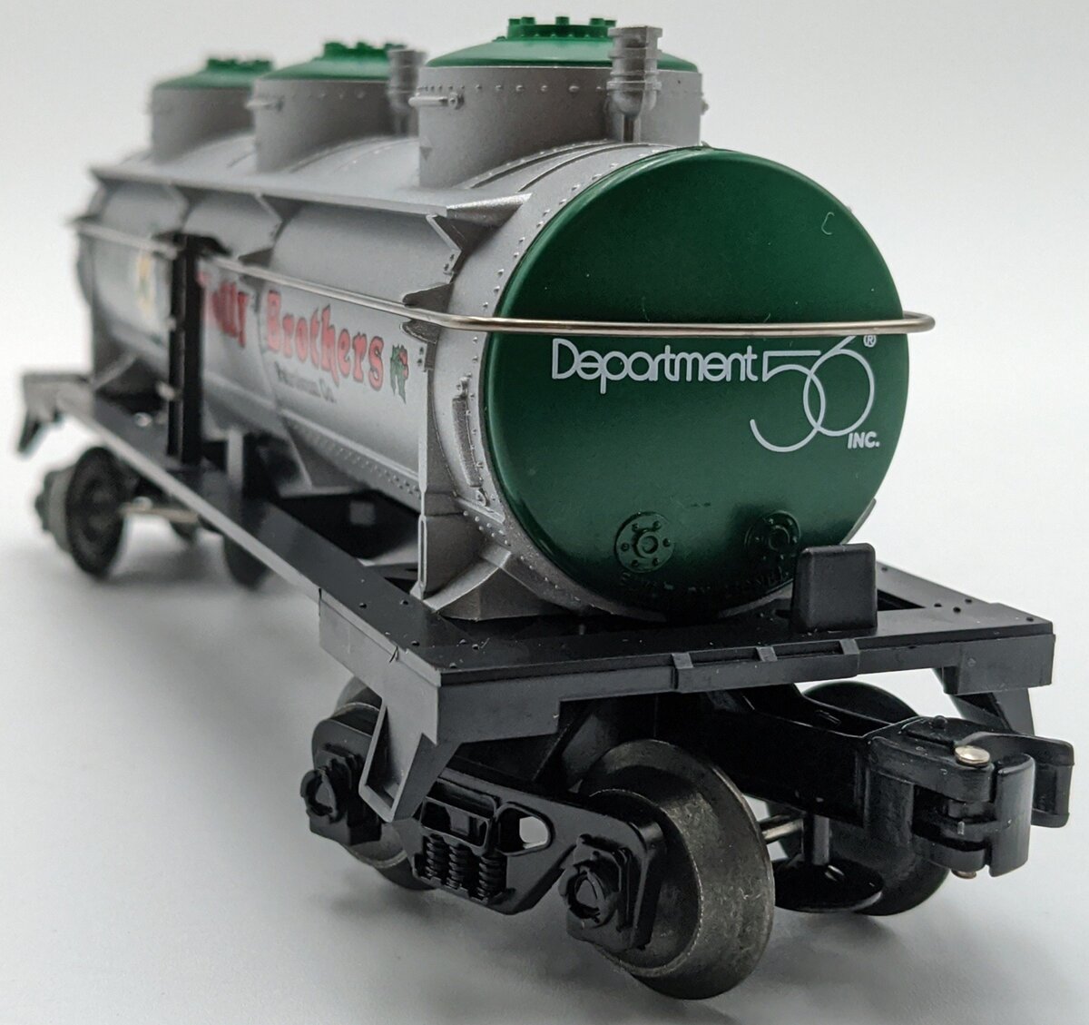 Lionel 6-52157 O Gauge Holly Brothers Dept 56 3-Dome Tank Car # 6156 NIB