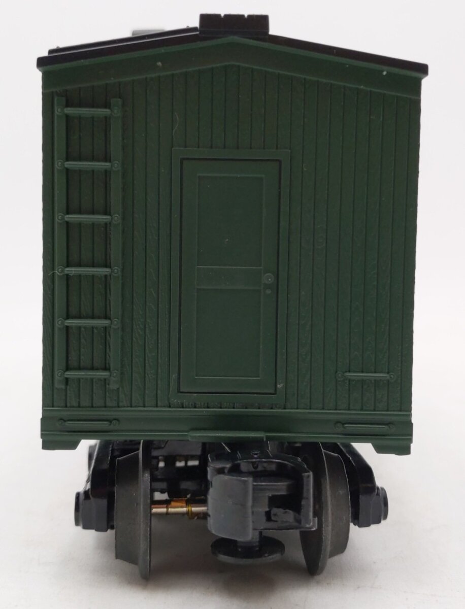 MTH 30-7725 O Gauge Northern Pacific Work Caboose with Bay Window LN/Box