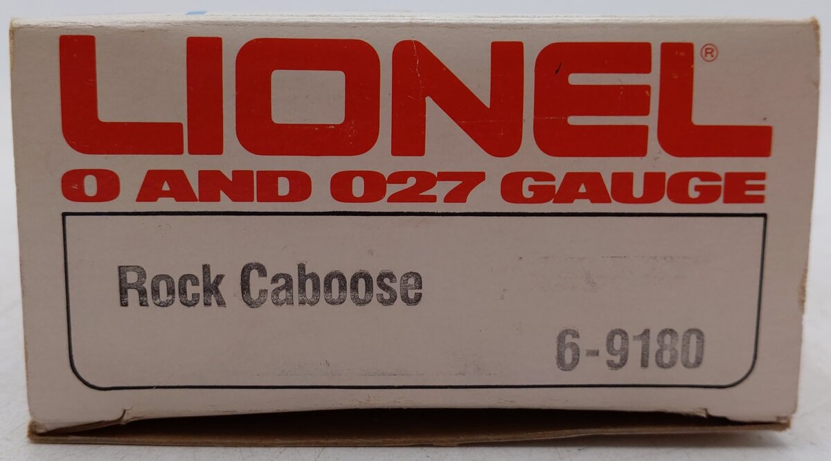 Lionel 6-9180 O Rock Island N5C Lighted Caboose VG/Box