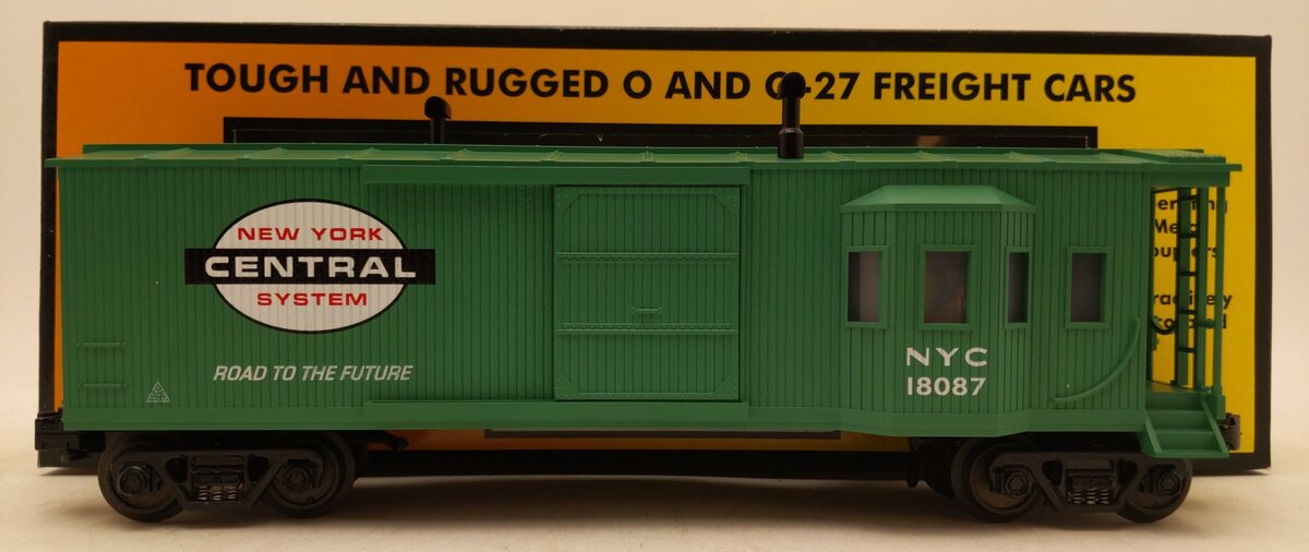 MTH 30-7726 O Gauge New York Central Work Caboose #18087 LN/Box