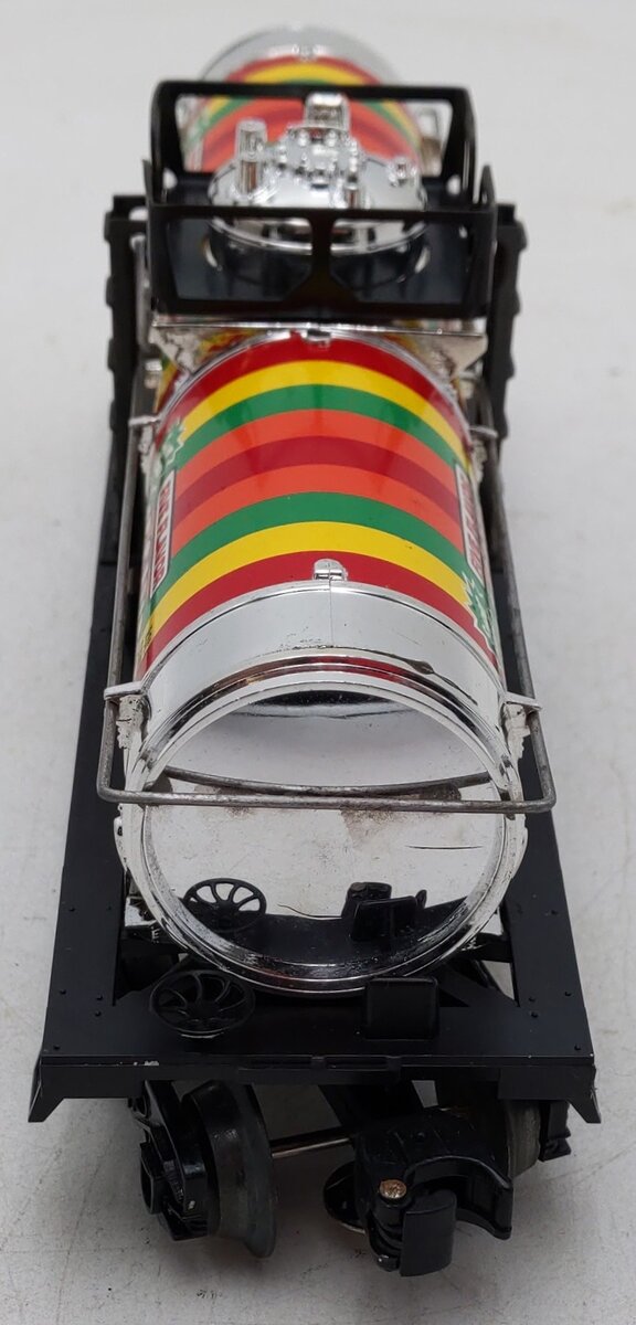 Lionel 6-9278 O Gauge Lifesavers Chrome Plated Single Dome Tank Car EX/Box