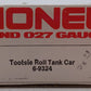 Lionel 6-9324 O Gauge Tootsie Roll Single Dome Tank Car EX/Box