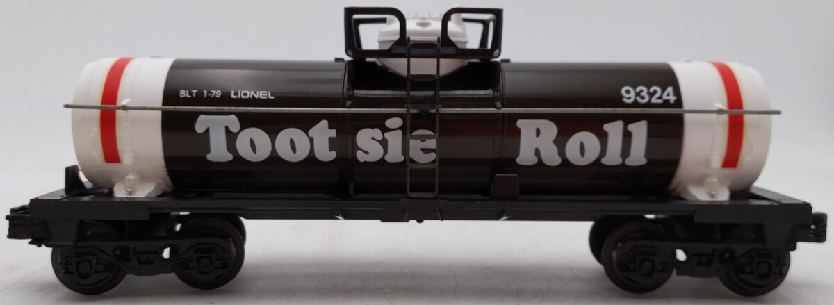 Lionel 6-9324 O Gauge Tootsie Roll Single Dome Tank Car EX/Box