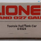 Lionel 6-9324 O Gauge Tootsie Roll Single Dome Tank Car EX/Box