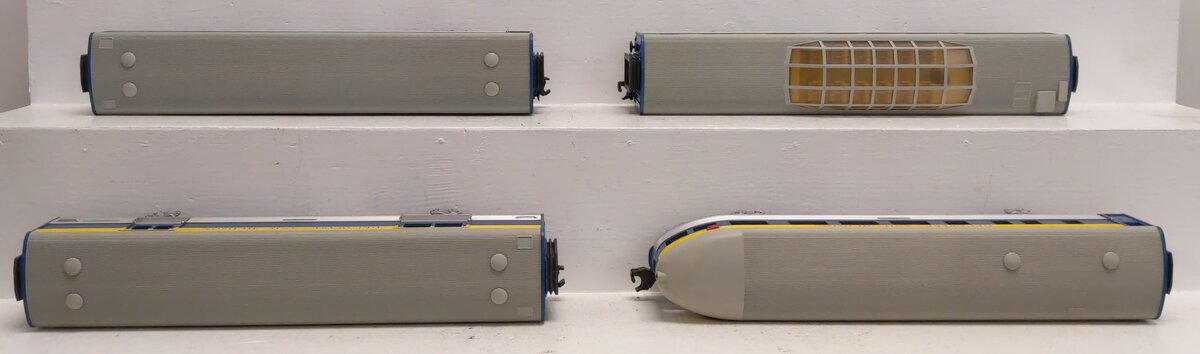 MTH 30-6098 O Delaware & Hudson O-27 Streamlined Passenger Car Set (Set of 4) LN/Box