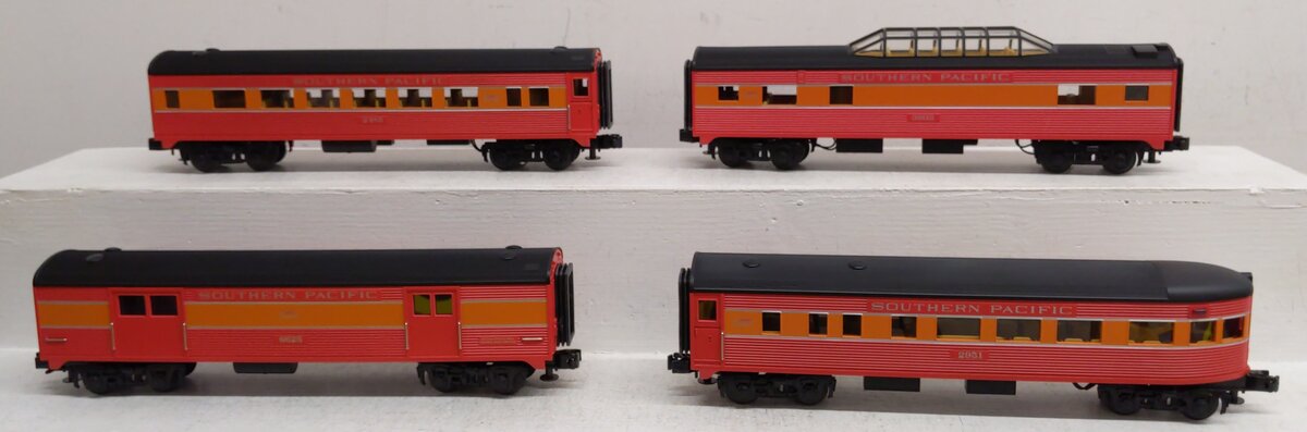 MTH 30-6109 O Gauge Southern Pacific O-27 Streamlined Passenger Set NIB