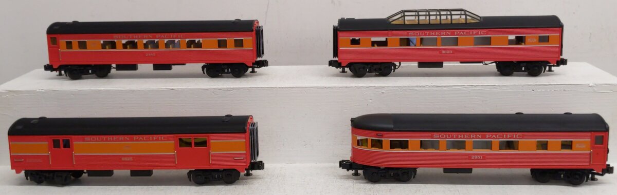 MTH 30-6109 O Gauge Southern Pacific O-27 Streamlined Passenger Set NIB