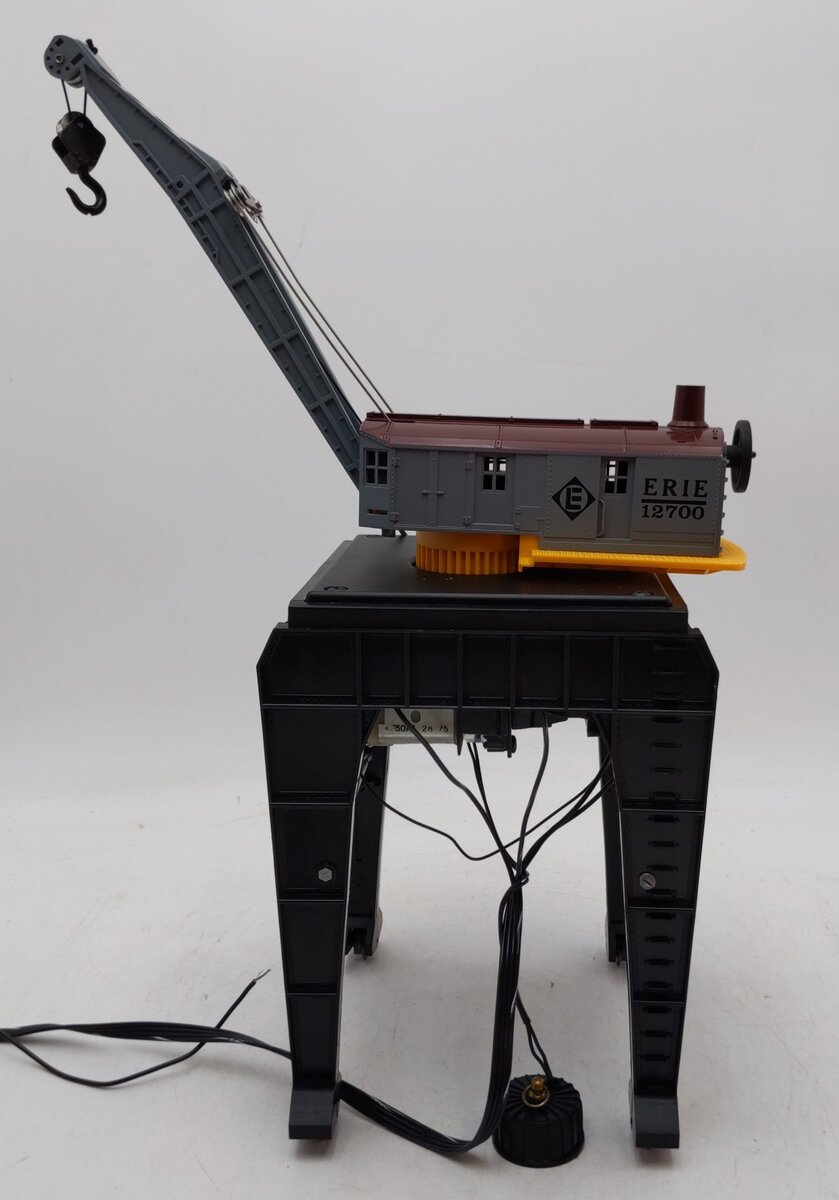 Lionel 6-12700 O Erie Operating Magnetic Gantry Crane EX/Box