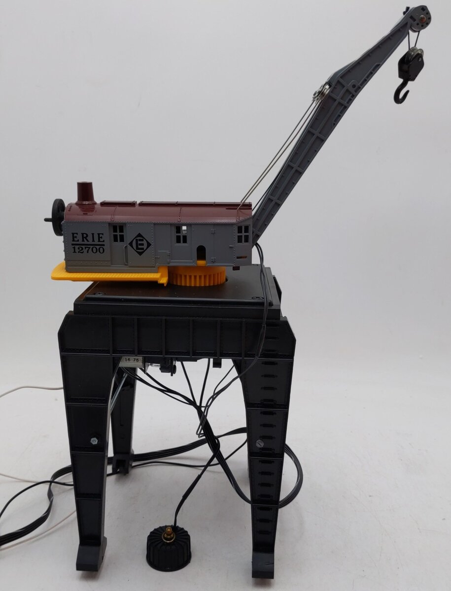 Lionel 6-12700 O Erie Operating Magnetic Gantry Crane EX/Box